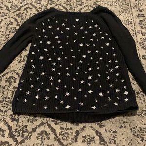 Sparkly cozy sweater (looks amazing with leggings and boots)